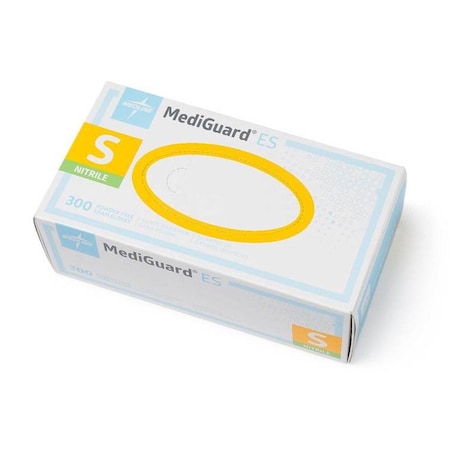 Medline Disposable Gloves, Nitrile, S, 3000 PK MG3001